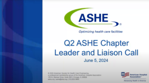 Read more about the article Q2 ASHE Chapter Leader and Liaison Call